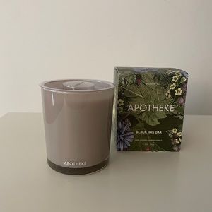 Apotheke Black Iris Oak Candle *NEW*